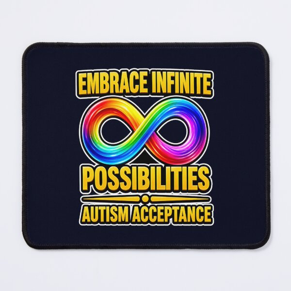 Item preview, Rainbow Infinity Loop Autism Acceptance Graphic designed and sold by Swanny's Custom T-shirt and Gift Designs.