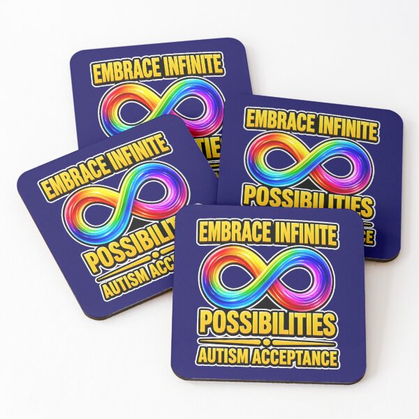 Item preview, Rainbow Infinity Loop Autism Acceptance Graphic designed and sold by Swanny's Custom T-shirt and Gift Designs.