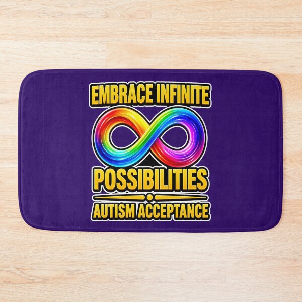 Item preview, Rainbow Infinity Loop Autism Acceptance Graphic designed and sold by Swanny's Custom T-shirt and Gift Designs.