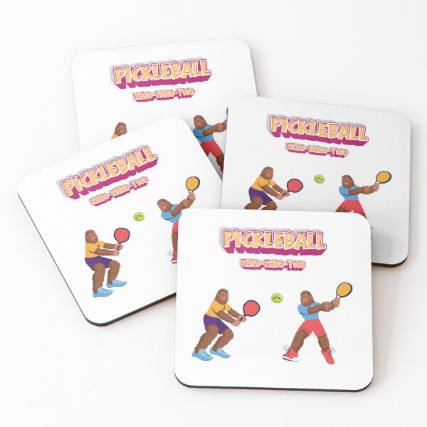 Item preview, Funny Bigfoot vs Bigfoot Pickleball Game - Zero-Zero-Two designed and sold by The Daily Progress.