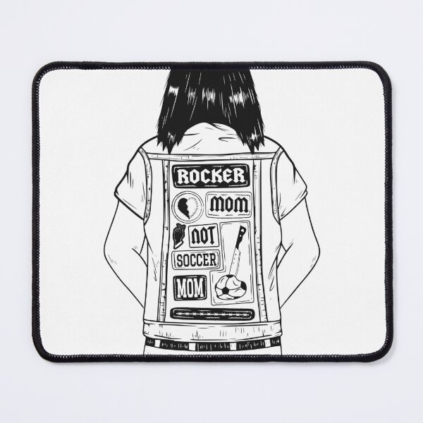 Item preview, ROCKER MOM NOT SOCCER MOM designed and sold by oddwonders.