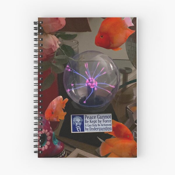 Item preview, Plasma Ball, Goldfish, and Einstein Quote designed and sold by winterAngelstudio.