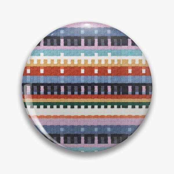 Item preview, Colorful Woven Stripe Pattern Rug Texture – Modern Geometric Textile Design designed and sold by Timegraf.