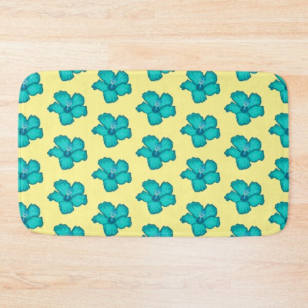 Item preview, Turquoise Hibiscus tropical beachy designed and sold by DaisyLemon.