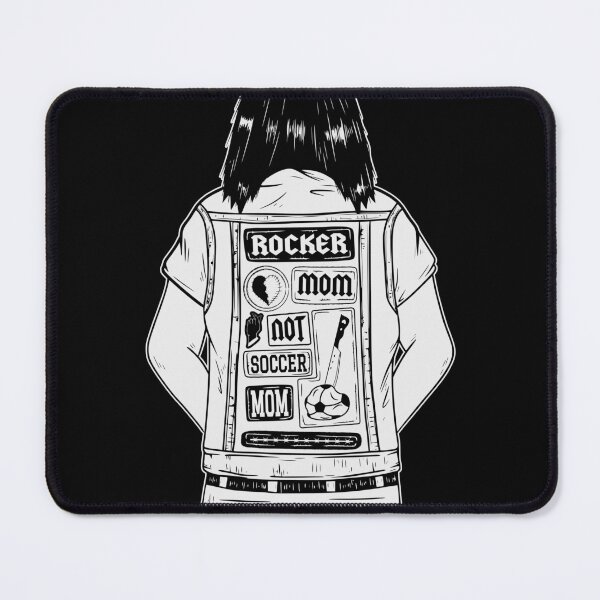 Item preview, ROCKER MOM NOT SOCCER MOM designed and sold by oddwonders.