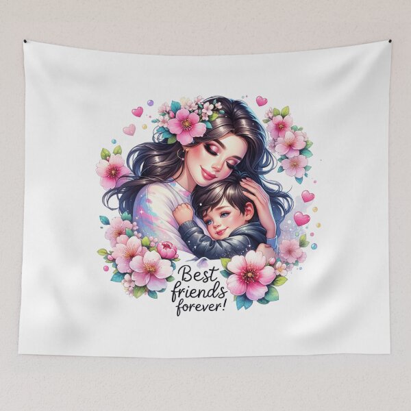 Item preview, Best Friends Forever Mother and Son Mother's Day designed and sold by lojadpop.