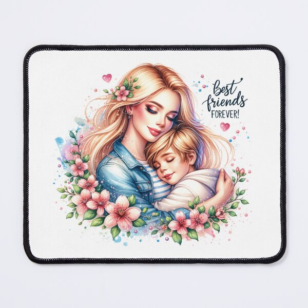 Item preview, Loving Mother and Son Best Friends Forever Mother's Day designed and sold by lojadpop.