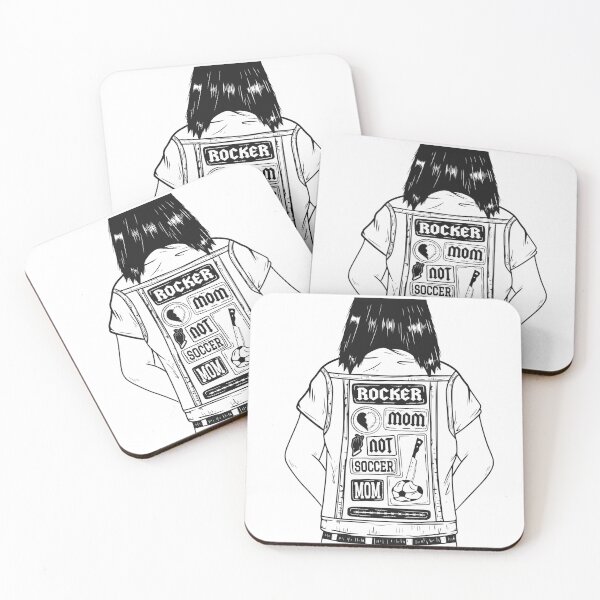 Item preview, ROCKER MOM NOT SOCCER MOM designed and sold by oddwonders.