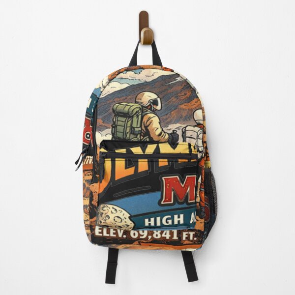 Item preview, Olympus Mons Mars High Altitude Hiking Retro designed and sold by Tsugraf Designs.
