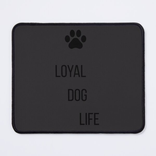 Item preview, True Dog Lover Design - Loyal Dog Life Tee designed and sold by ElegantPaws.