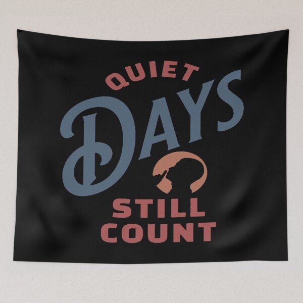 Item preview, Quiet days still count designed and sold by TexturaMint.