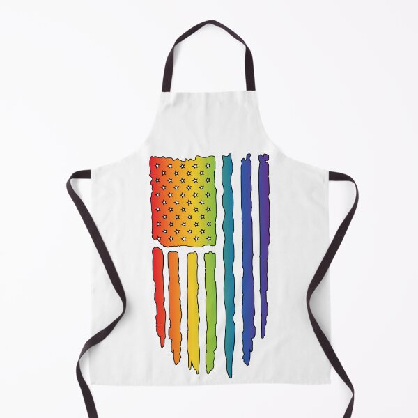 Item preview, Rainbow American Flag LGBTQ Pride Design designed and sold by WillandWent.