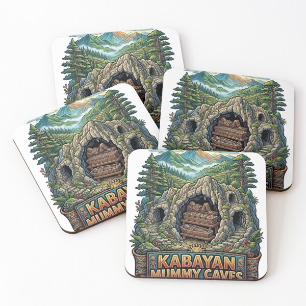 Item preview, KABAYAN MUMMY CAVES BENGUET PHILIPPINES designed and sold by likbatonboot.