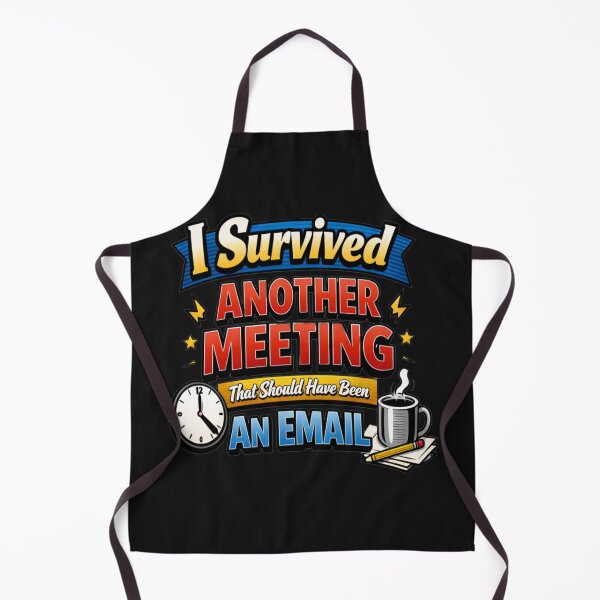 Item preview, I Survived Another Meeting That Should Be Email designed and sold by Tsugraf Designs.