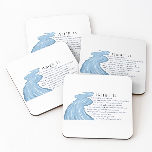 Item preview, Isaiah 43 designed and sold by Ash Tree Designs.