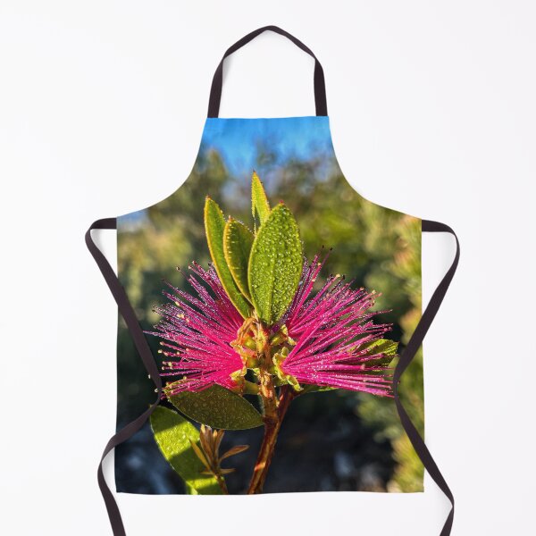 Item preview, Pink Bottlebrush Flower with Dew in Sunlight designed and sold by Be Captured by Brittany Emma.