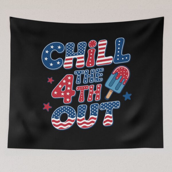 Item preview, Chill The 4th Out Patriotic Kids July 4th Popsicle designed and sold by KroghDs.