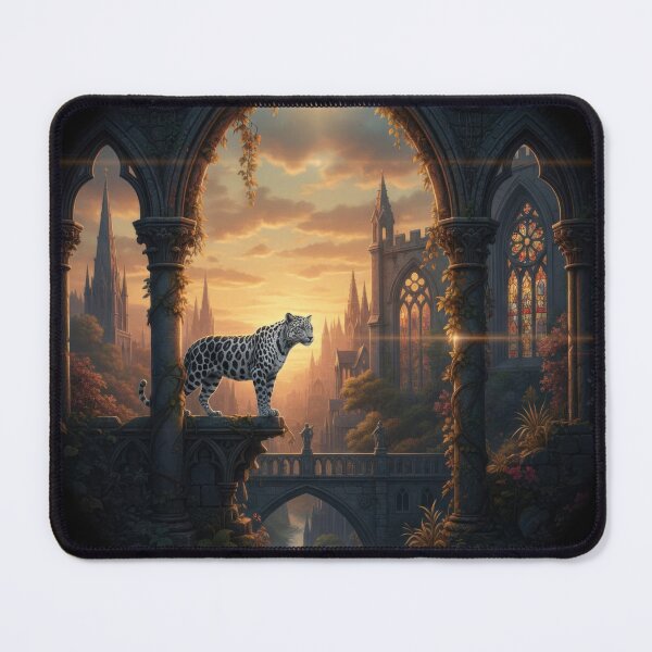Item preview, Leopard Under Archway designed and sold by HabitableMoons.