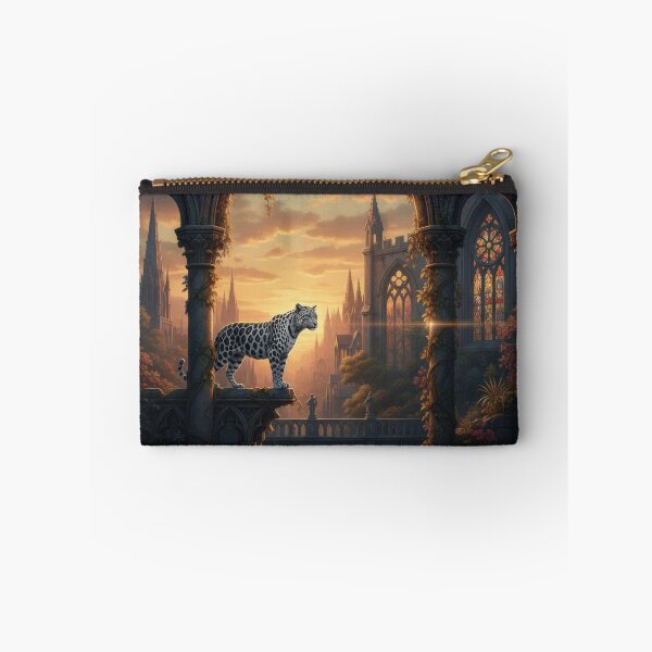 Item preview, Leopard Under Archway designed and sold by HabitableMoons.