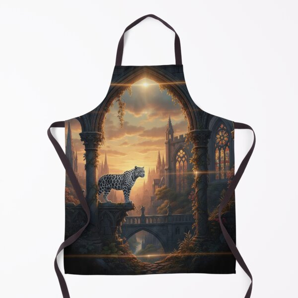 Item preview, Leopard Under Archway designed and sold by HabitableMoons.