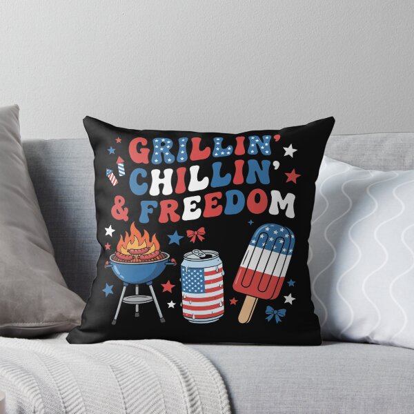 Item preview, 4th of July Grillin Chillin Freedom BBQ designed and sold by KroghDs.