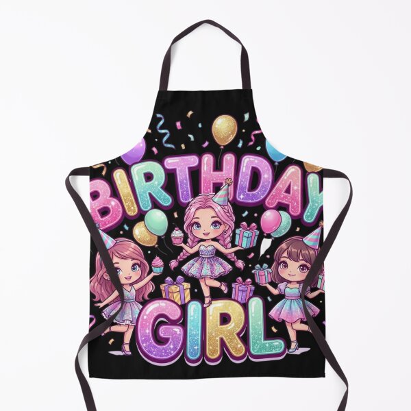 Item preview, Birthday Girl Cute Sparkling Party Celebration Design designed and sold by farhoodi2200.