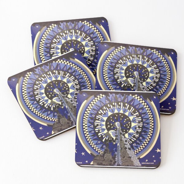Item preview, Quandarous Aspiration the Paradox of Progress Seventies Hippie Art designed and sold by dcohea.