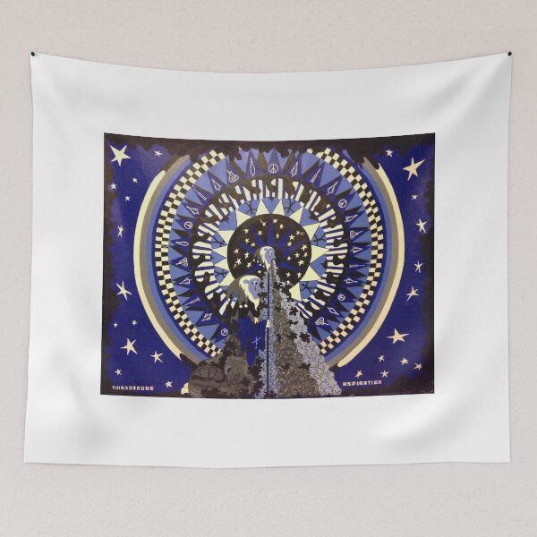 Item preview, Quandarous Aspiration the Paradox of Progress Seventies Hippie Art designed and sold by dcohea.