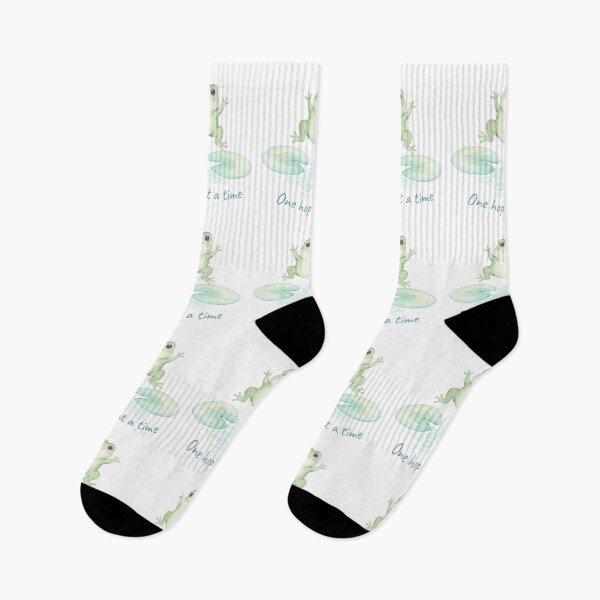 Item preview, One Hop at a Time Frog Little Steps designed and sold by HumTumMe.