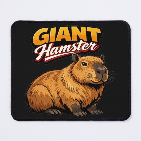 Item preview, Funny Giant Hamster Capybara Cute Rodent Animal designed and sold by Tsugraf Designs.
