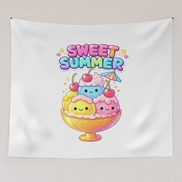 Item preview, Sweet Summer Ice Cream Essential T-Shirt designed and sold by SoftSproutstu.