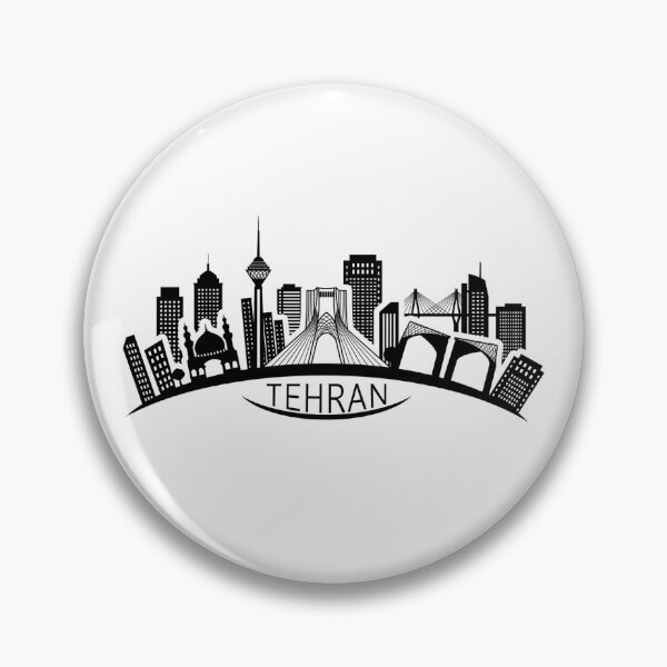 Item preview, Persianfy Tehran City Iconic Symbol – Iran Landmark Minimal Design designed and sold by Persianfy.