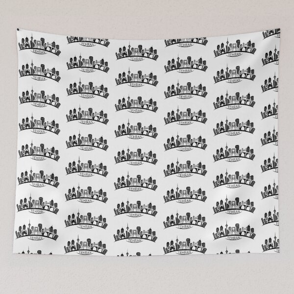 Item preview, Persianfy Tehran City Iconic Symbol – Iran Landmark Minimal Design designed and sold by Persianfy.