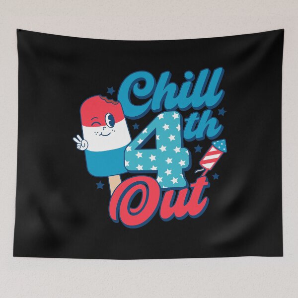 Item preview, Retro Chill 4th Out Kids Patriotic Popsicle designed and sold by KroghDs.