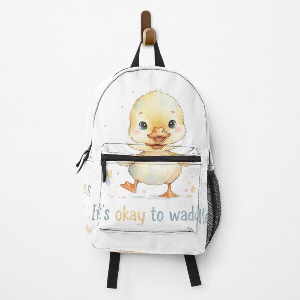 Item preview, It’s Okay to Waddle Duckling Little Steps Series designed and sold by HumTumMe.