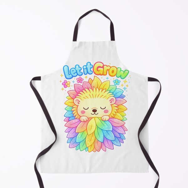Item preview, Let It Grow Hedgehog Flower Essential T-Shirt designed and sold by SoftSproutstu.