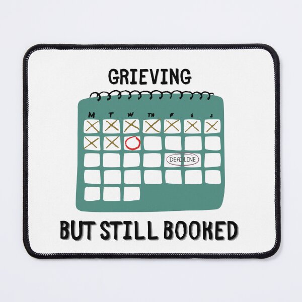 Item preview, Copy of Grieving But Still Booked - Grief Humor Calendar Design designed and sold by PaperAltars.
