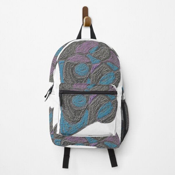 Item preview, Abstract Snow Cone dark colorful geometric abstract design designed and sold by SmashingDeals.
