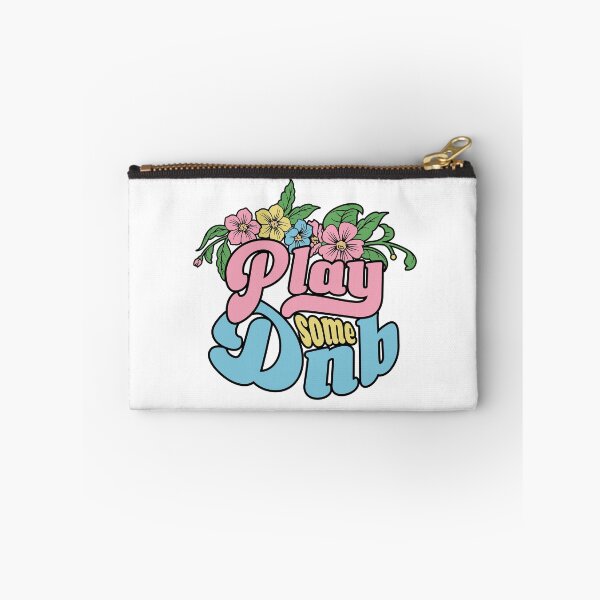 Item preview, DRUM AND BASS - Play Some Floral (Pink)  designed and sold by Discothreadz.