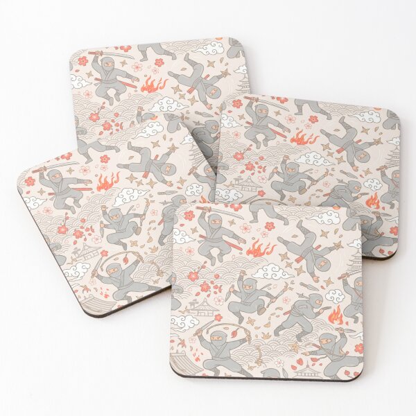 Item preview, Ninja Quest: Japanese Warrior Pattern designed and sold by edstorebeaches.
