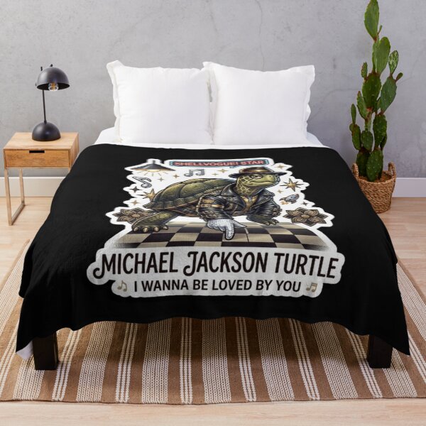 Item preview, Smooth Criminal Michael Jackson Turtle Star designed and sold by Purely Art Shop.