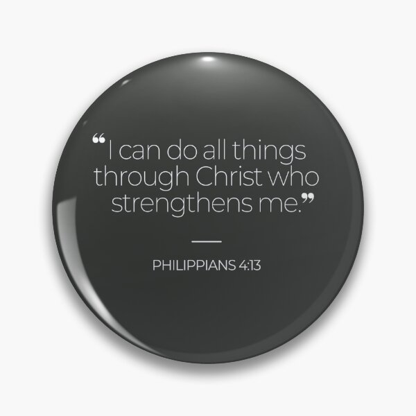 Item preview, BIble Verse Philippians 4:13 designed and sold by TonsPOD.