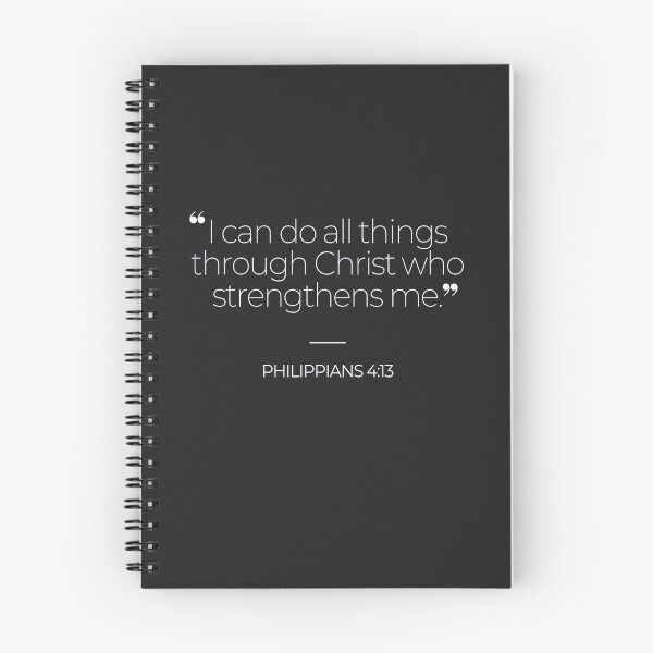 Item preview, BIble Verse Philippians 4:13 designed and sold by TonsPOD.
