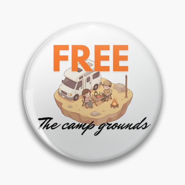 Item preview, Free the camp grounds designed and sold by Candice O'Neill.