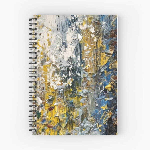 Item preview, Abstract Impressionist Blue, Golden, And Cream Digital Painting designed and sold by DEC02.