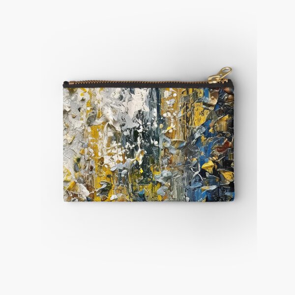 Item preview, Abstract Impressionist Blue, Golden, And Cream Digital Painting designed and sold by DEC02.