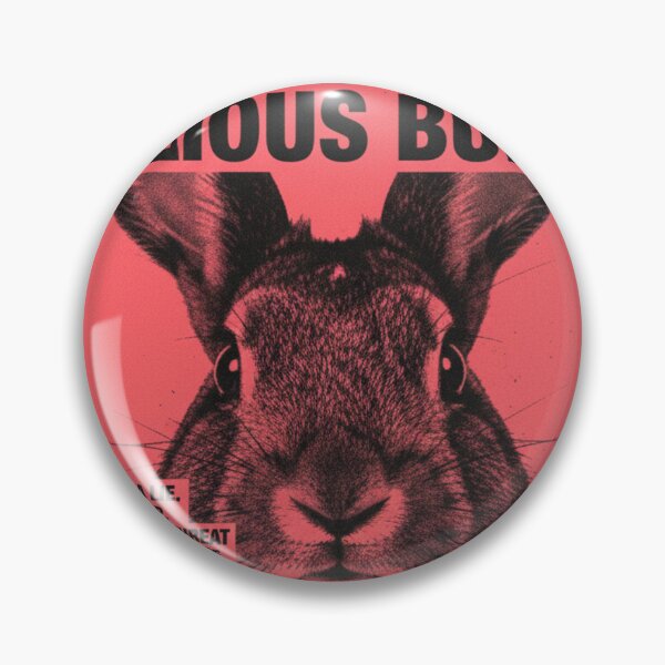Item preview, Vicious Retro Futuristic Rabbit designed and sold by HeyHas.