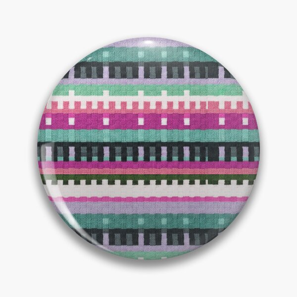 Artikelvorschau, Colorful Woven Stripe Pattern Rug Texture – Modern Geometric Textile Design entworfen und verkauft von Timegraf.