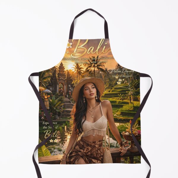 Item preview, Welcome to Bali Tropical Paradise Travel Poster | Island of Gods Nature Culture Luxury Wall Art designed and sold by Inkora-Art.