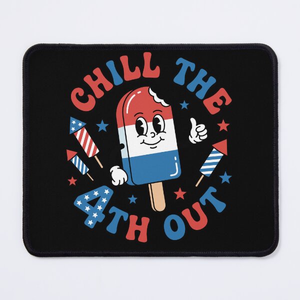 Item preview, Chill The 4th Out Funny Ice Pop Kids Patriotic designed and sold by KroghDs.